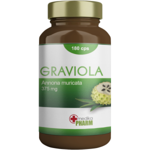 GRAVIOLA (180 kapsúl) Prírodná podpora pre energiu a vitalitu