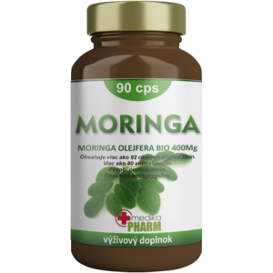 MORINGA OLEIFERA BIO (90 kapsúl) Prírodná podpora imunitného systému