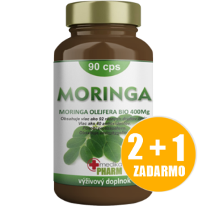 MORINGA OLEIFERA BIO (3x90 kapsúl) Prírodná podpora imunitného systému